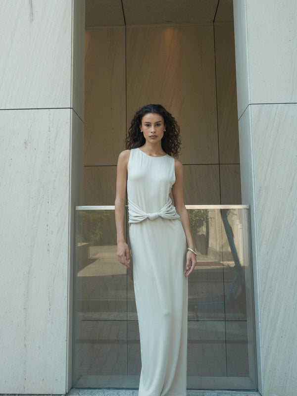 Dress Roma Beige