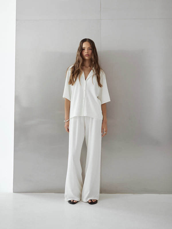 Trousers Amano Creme