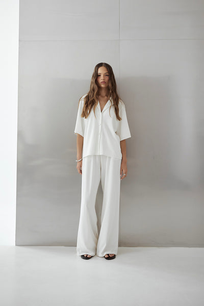 Trousers Amano Creme