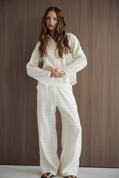 Spodnie Amaro Ivory