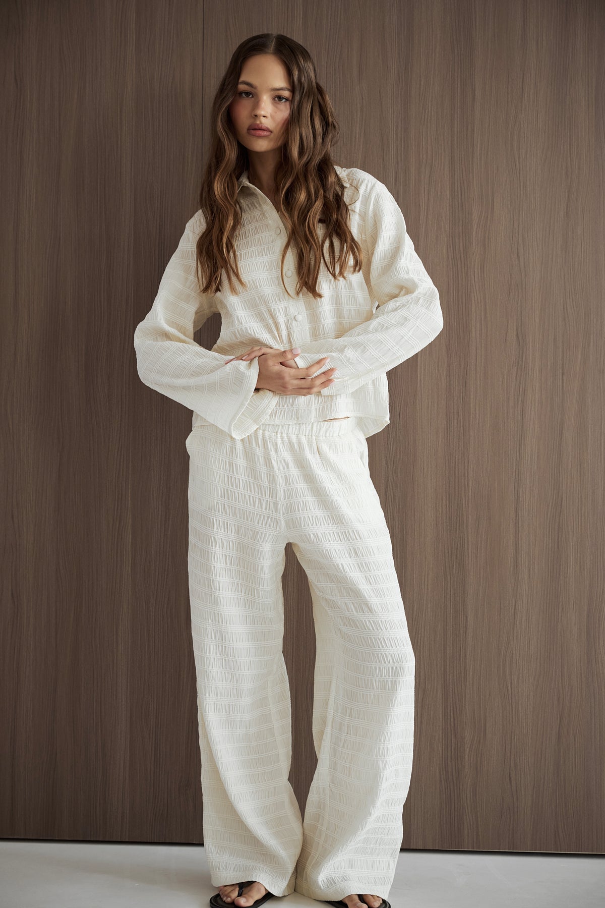 Spodnie Amaro Ivory