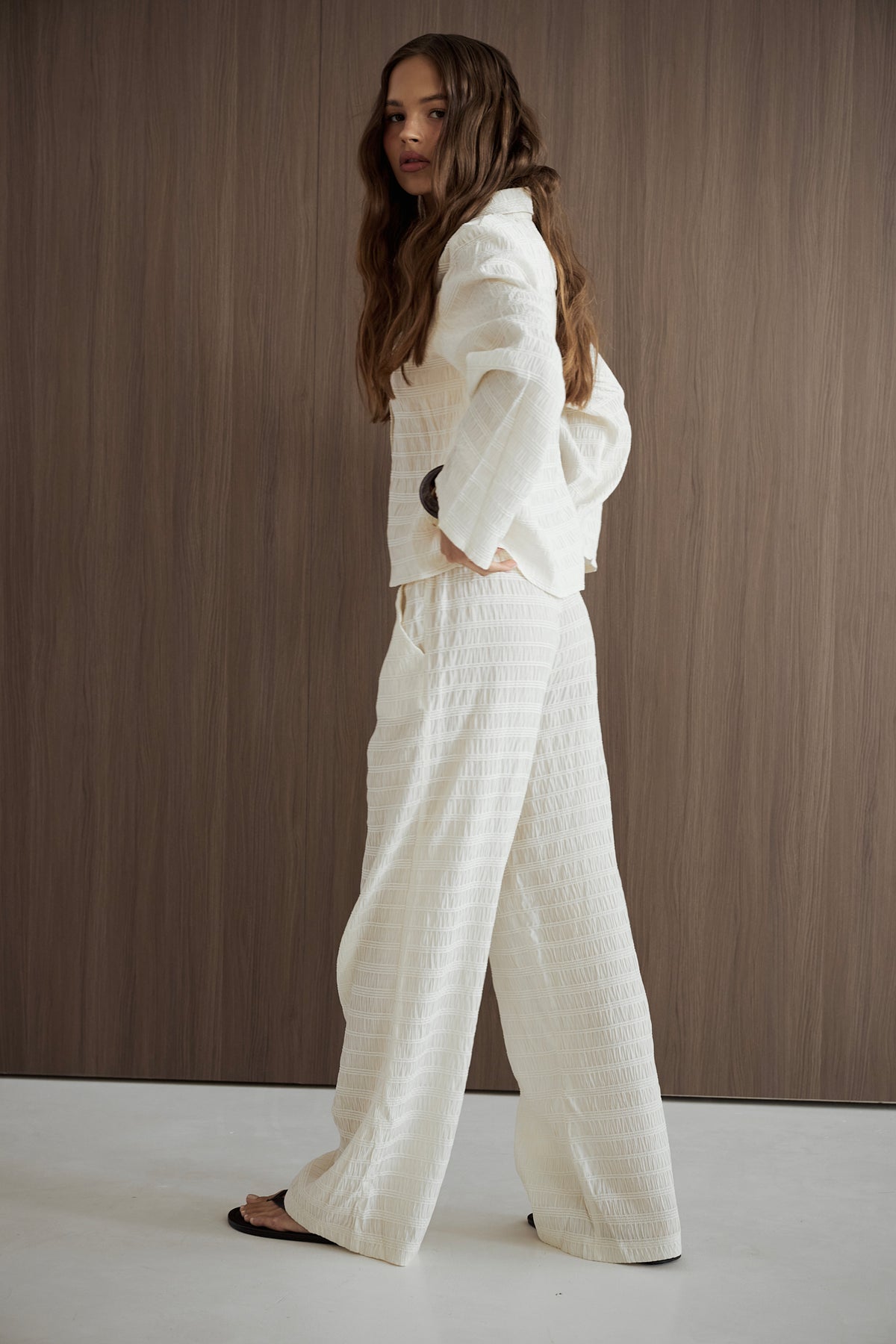 Spodnie Amaro Ivory