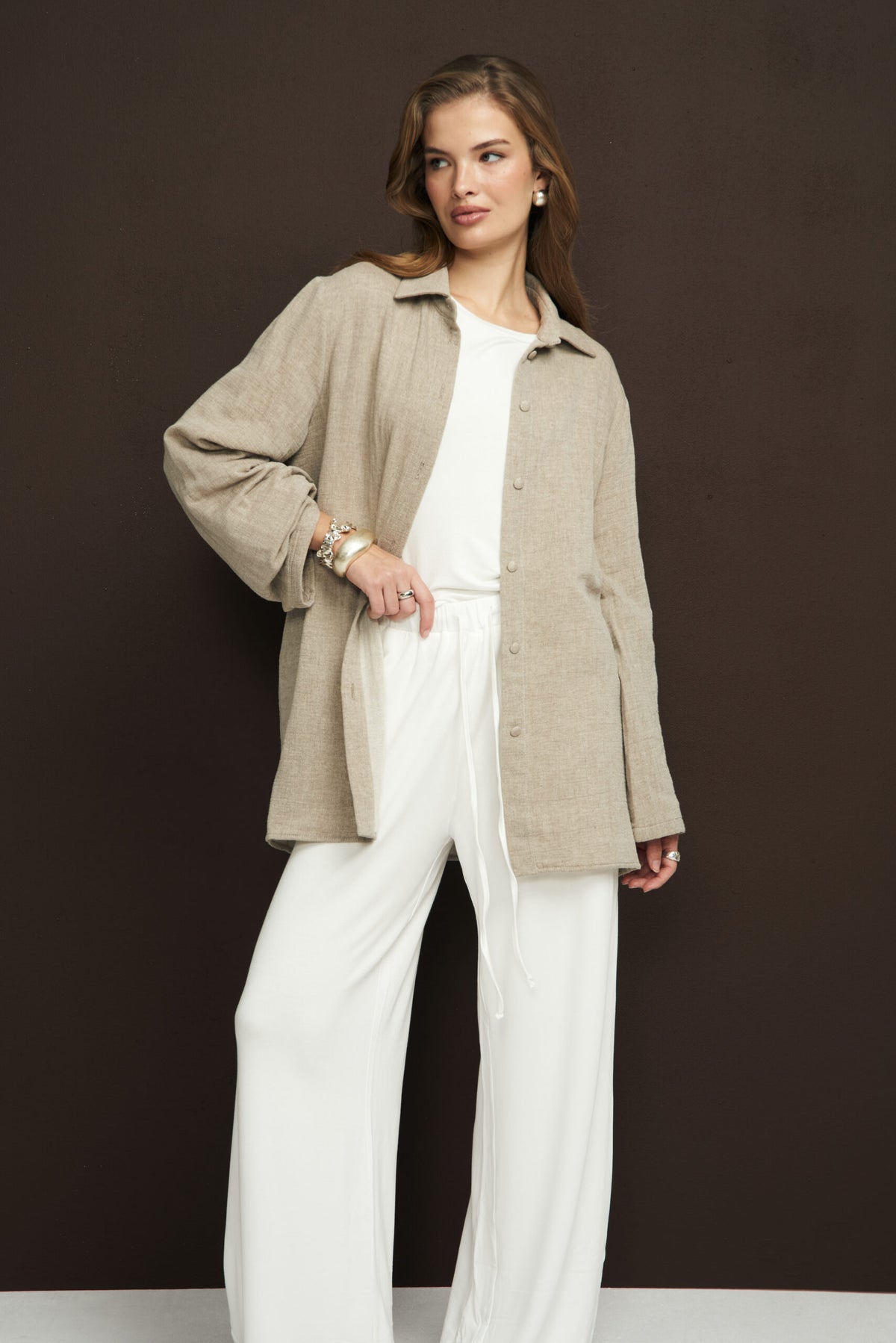 Koszula Lenna Beige