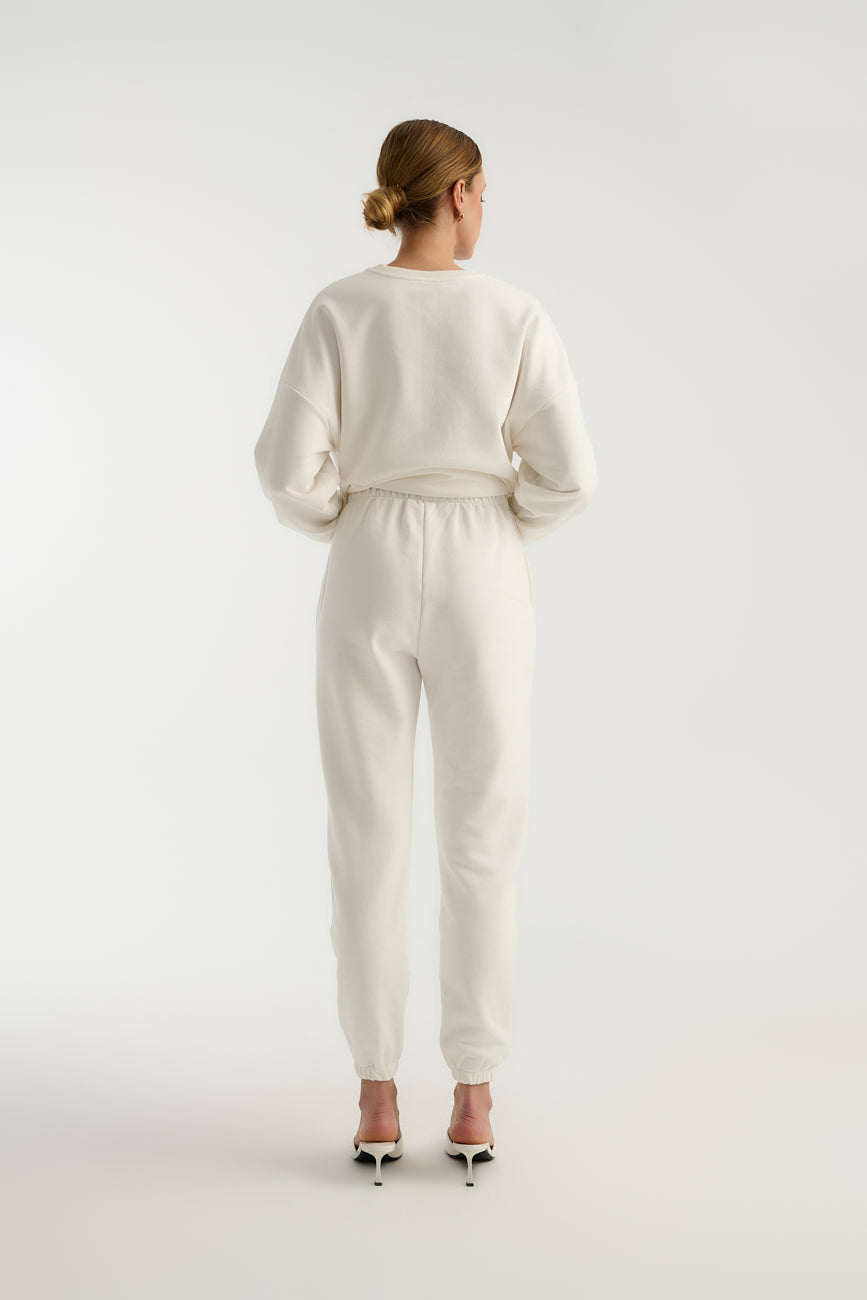 Spodnie Dresowe Teddy Off White