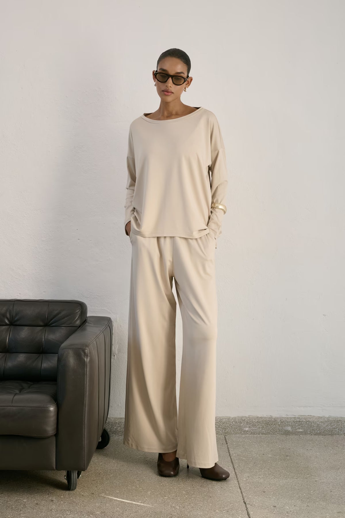 Sweter Como Beige
