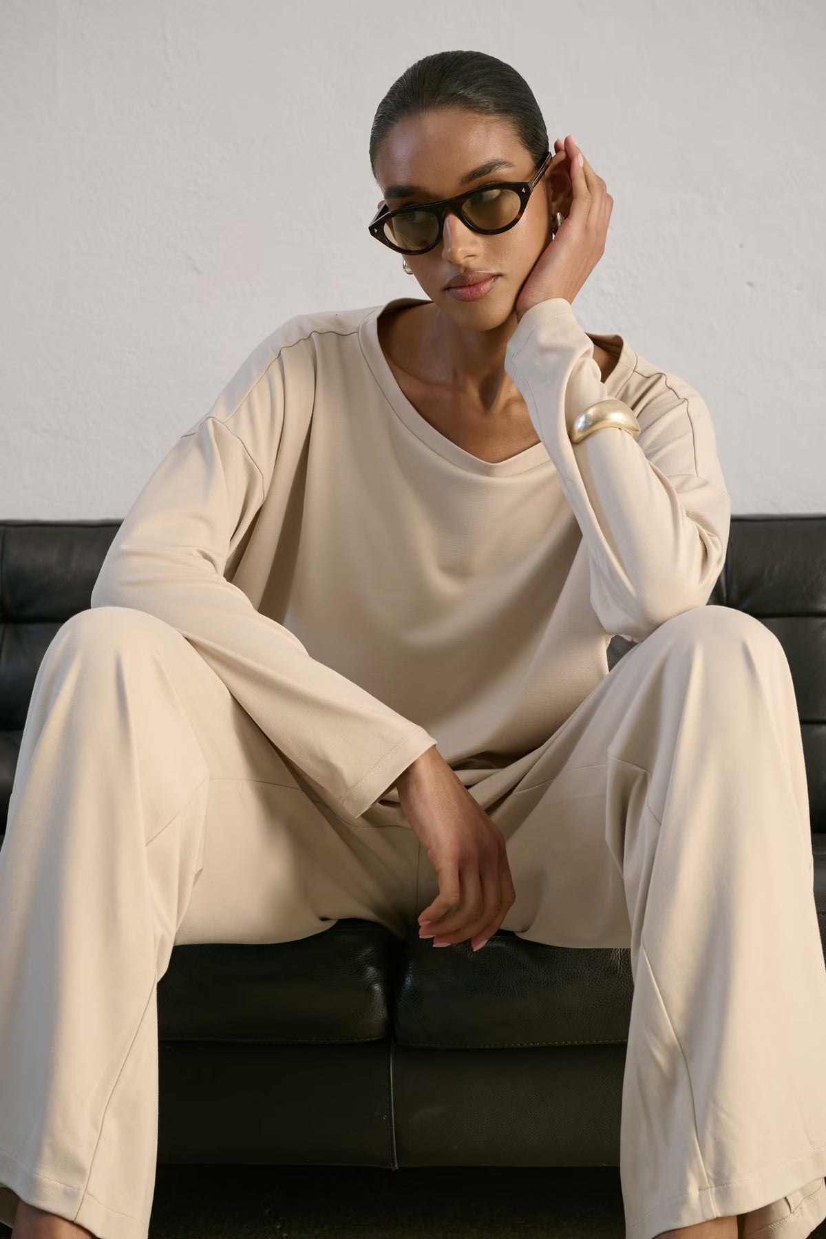 Sweter Como Beige