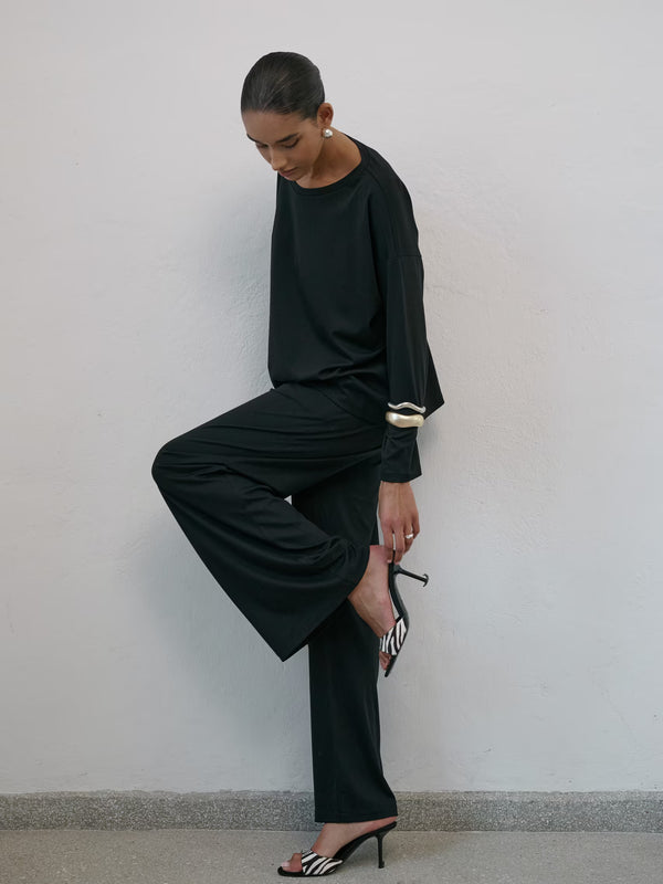 Como Black Trousers