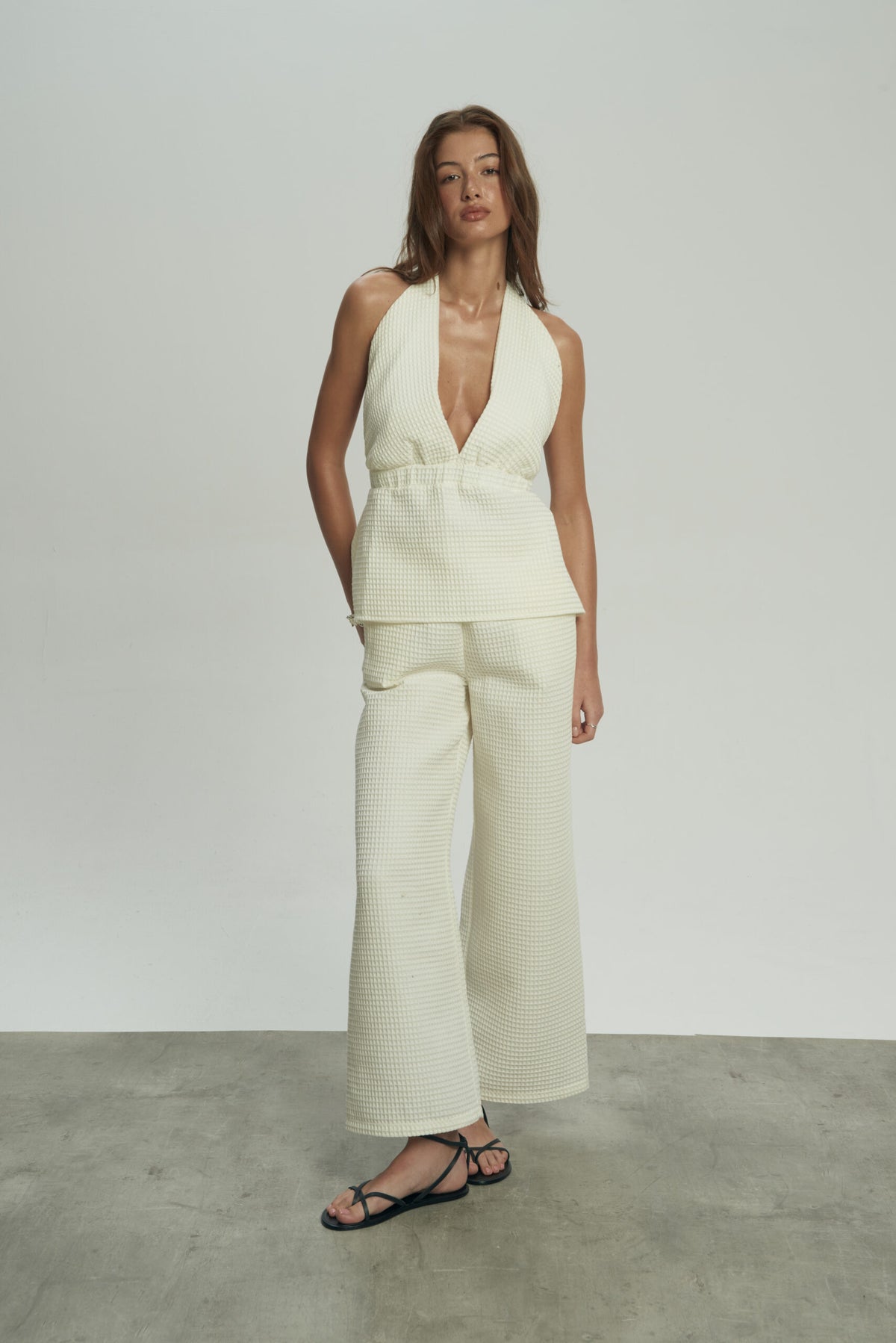 Spodnie Milano White