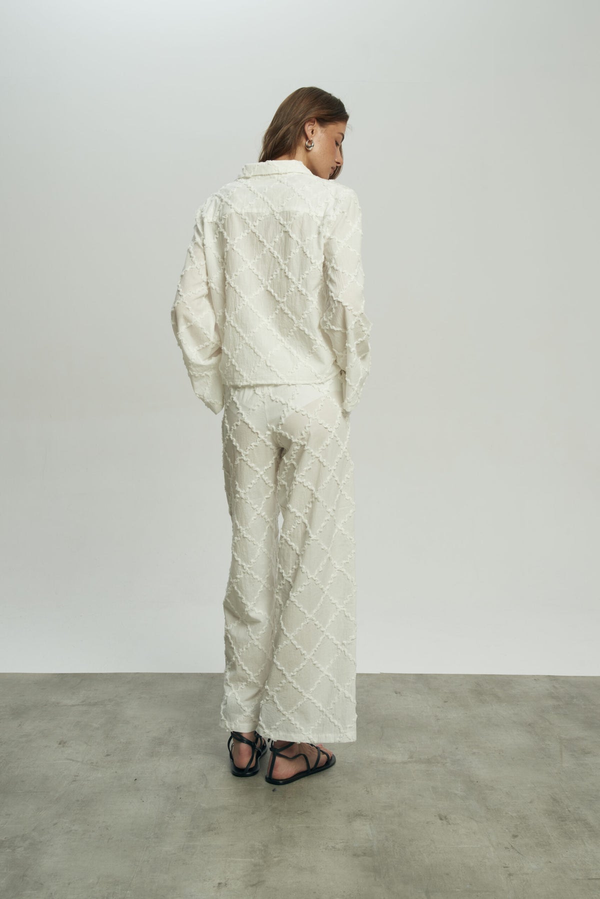 Spodnie Kalli White