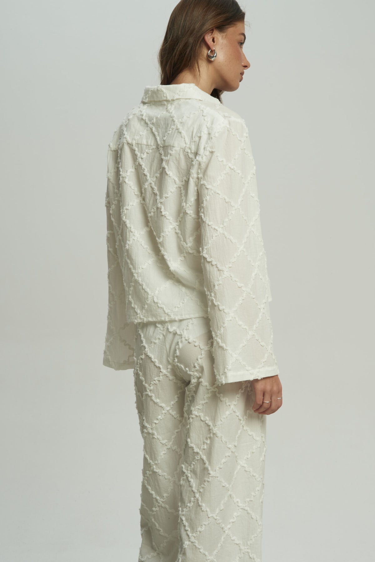 Spodnie Kalli White