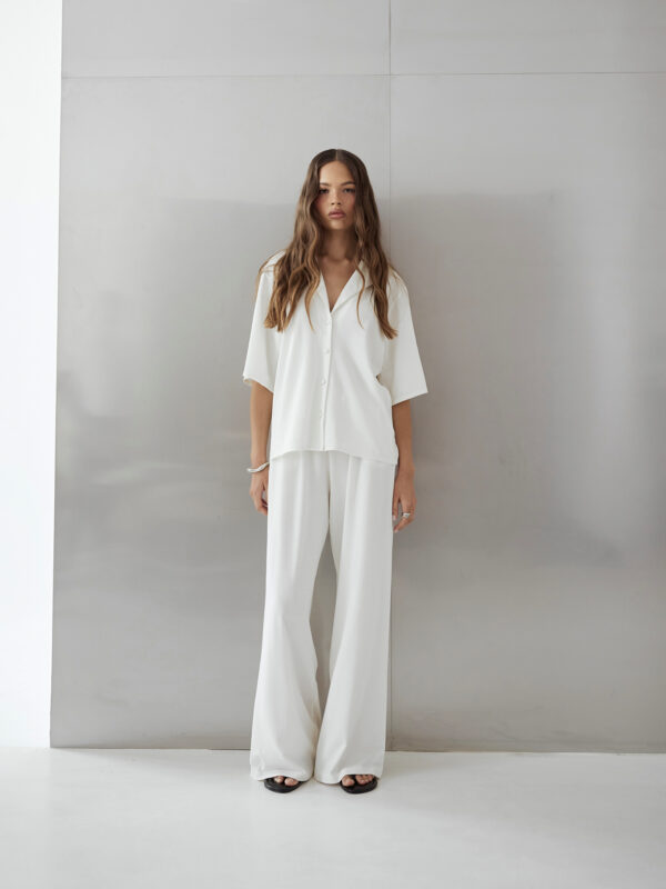Trousers Amano Creme
