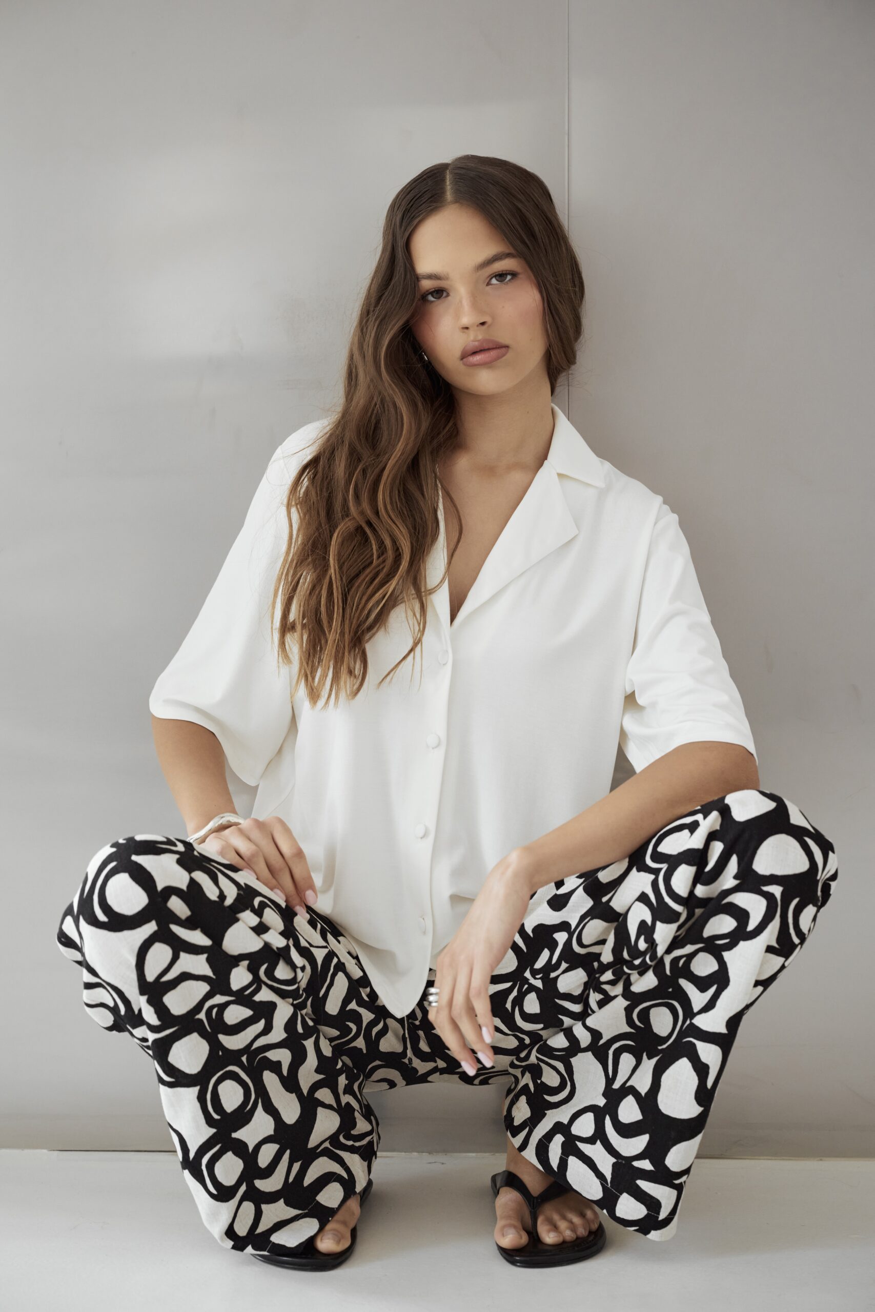 Koszula Larson Creme