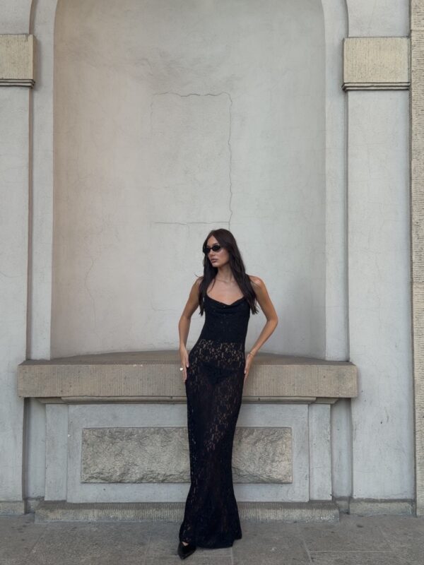 Sukienka Alessandra Lace Black