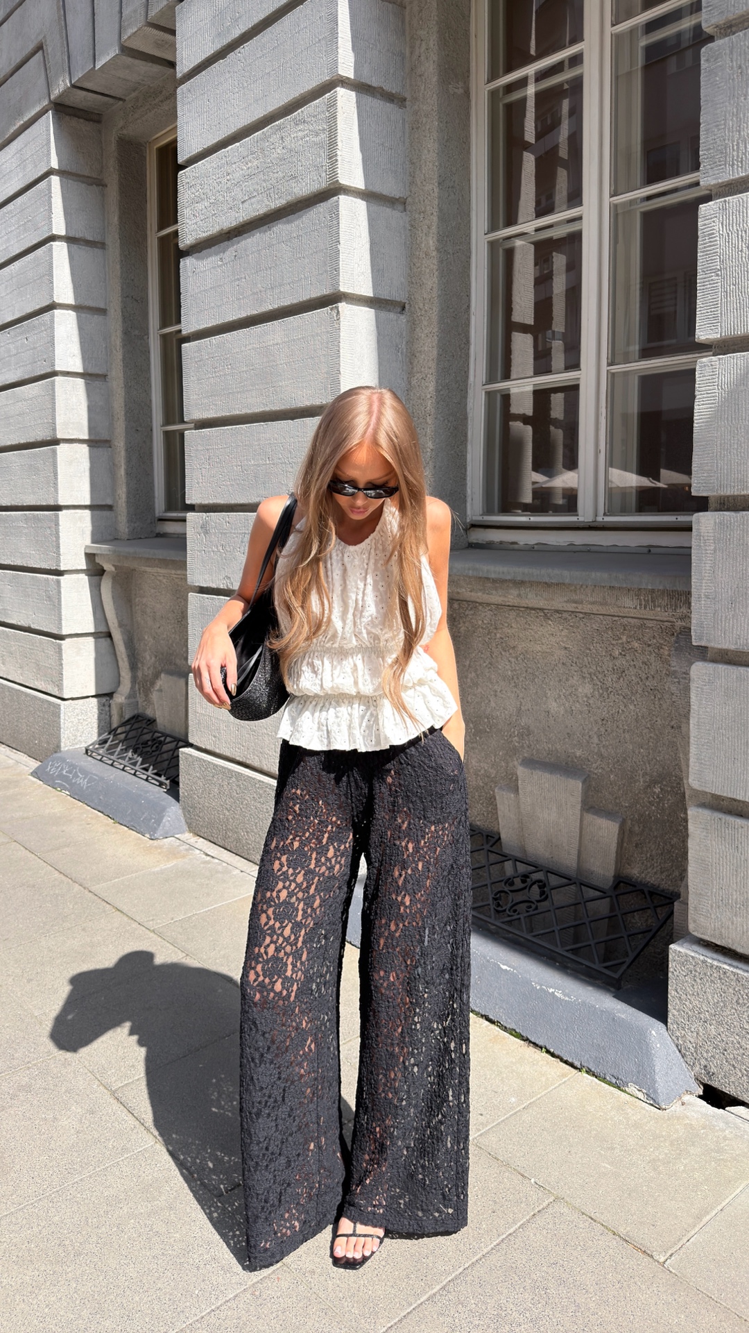 Spodnie Sydney Lace Black